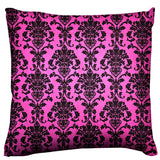 Floral Poplin Damask Decorative Throw Pillow/Sham Cushion Cover