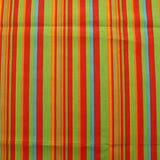 Poly-Cotton Multi Stripes Print Fabric for Arts, Crafts, & Sewing