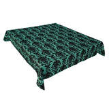 Floral Poplin Damask Durable Medium Tablecloths