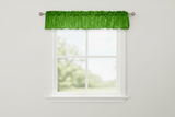 Crinkle Taffeta Window Valance 52" Wide - Green