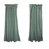 Cotton 1/8th Inch Small Gingham Checkered Curtain 58 Inch Wide - Hunter Green