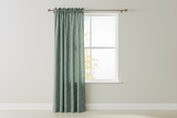 Cotton 1/8th Inch Small Gingham Checkered Curtain 58 Inch Wide - Hunter Green
