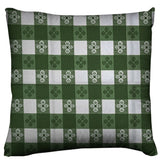 Poplin Tavern Gingham Checkered Decorative Throw Pillow/Sham Cushion Cover