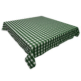 Poplin Tavern Gingham Checkered Polyester Tablecloth
