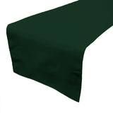 Poplin Table Runner Solid - Hunter Green