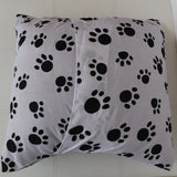 Cotton Paw Prints Animal Print Decorative Throw Pillow/Sham Cushion Cover