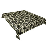 Floral Poplin Damask Durable Medium Tablecloths