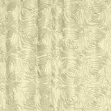 Rose Texture Satin Rosette Fabric for Arts, Crafts, & Sewing