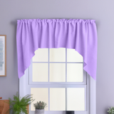 Poplin Solid Swag Window Valance 72" Wide / 36" Tall