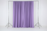 Solid Poplin Window Curtain or Photography Backdrop 58" Wide - Lavender