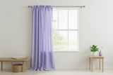Cotton 1/8th Inch Small Gingham Checkered Curtain 58 Inch Wide - Lavender
