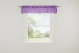 Crinkle Taffeta Window Valance 52" Wide - Lavender