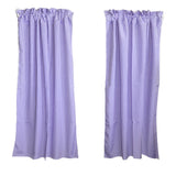 Cotton 1/8th Inch Small Gingham Checkered Curtain 58 Inch Wide - Lavender