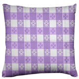 Poplin Tavern Gingham Checkered Decorative Throw Pillow/Sham Cushion Cover