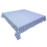 Poplin Tavern Gingham Checkered Polyester Tablecloth