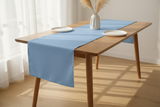 Poplin Table Runner Solid - Light Blue