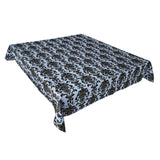 Floral Poplin Damask Durable Medium Tablecloths