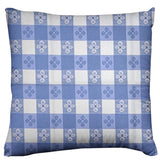 Poplin Tavern Gingham Checkered Decorative Throw Pillow/Sham Cushion Cover