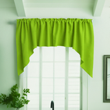 Poplin Solid Swag Window Valance 72" Wide / 36" Tall