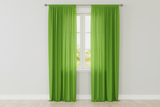 Solid Poplin Window Curtain or Photography Backdrop 58" Wide - Lime Green