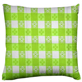 Poplin Tavern Gingham Checkered Decorative Throw Pillow/Sham Cushion Cover