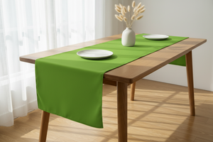 Poplin Table Runner Solid - Lime Green