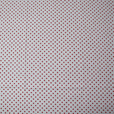 Poly-Cotton Mini Dots Print Fabric for Arts, Crafts, & Sewing