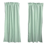 Cotton 1/8th Inch Small Gingham Checkered Curtain 58 Inch Wide - Mint