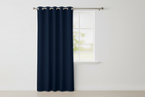 84" Tall Grommet Blackout Solid Poplin 56" Wide Curtain