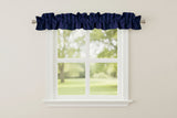 Faux Burlap Texture Curtain Sleeve Topper Window Treatment with Bottom and Top Ruffle