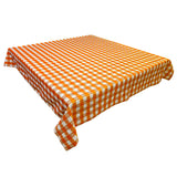 Poplin Tavern Gingham Checkered Polyester Tablecloth