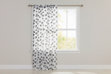 Cotton Curtain Animal Paw Print 58 Inch