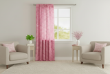 Cotton Curtain Floral Paisley Bandanna Print 58 Inch Wide - Pink