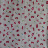 Poly-Cotton Floral Butterfly Print for Arts, Crafts, & Sewing