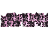 Floral Poplin Damask Curtain Sleeve Topper