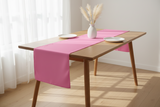 Poplin Table Runner Solid - Pink