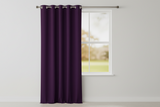 84" Tall Grommet Blackout Solid Poplin 56" Wide Curtain