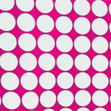 Poly-Cotton Large Circle Dots Print Fabric for Arts, Crafts, & Sewing