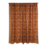 Poplin Square Pixelated Print Polyester Window Curtain 58 Inch Wide