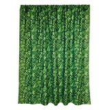 Poplin Square Pixelated Print Polyester Window Curtain 58 Inch Wide