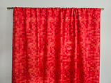 Poplin Square Pixelated Print Polyester Window Curtain 58 Inch Wide