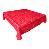 Poplin Printed Squares Pixelated Polyester Tablecloth