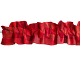 Poplin Square Pixelated Print Curtain Rod Sleeve Topper