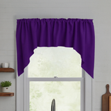 Poplin Solid Swag Window Valance 72" Wide / 36" Tall