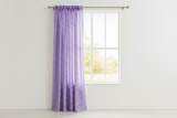 Cotton 1/8th Inch Small Gingham Checkered Curtain 58 Inch Wide - Purple