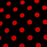 Poly-Cotton Polka Dots Print Fabric for Arts, Crafts, & Sewing