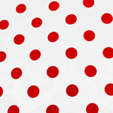 Poly-Cotton Polka Dots Print Fabric for Arts, Crafts, & Sewing