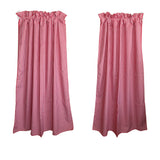 Cotton 1/8th Inch Small Gingham Checkered Curtain 58 Inch Wide - Red
