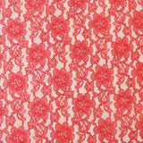 Floral Lace Café Tier Curtains Window Treatment Kitchen Home Décor 2 Panels (27"W / 36"L)