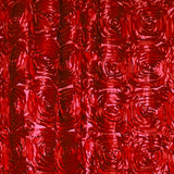 Rose Texture Satin Rosette Fabric for Arts, Crafts, & Sewing